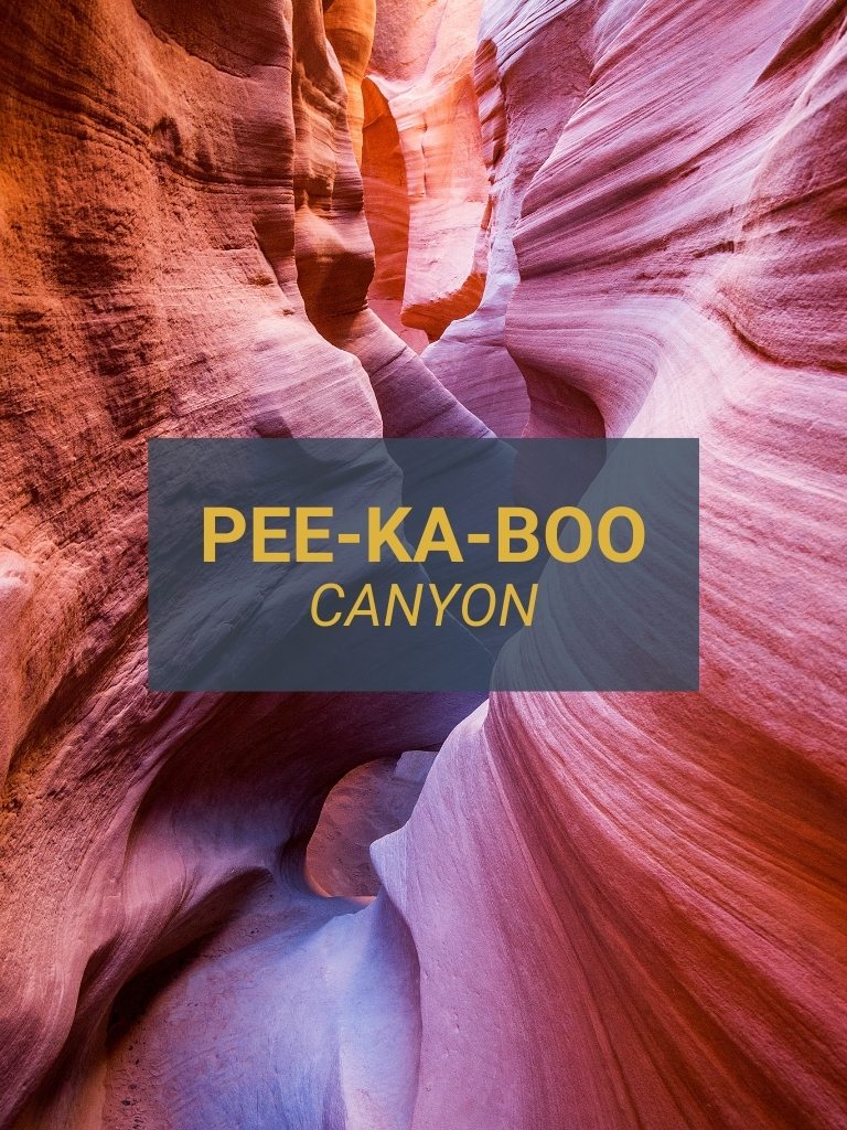Pee-Ka-Boo slot canyon in Southern Utah