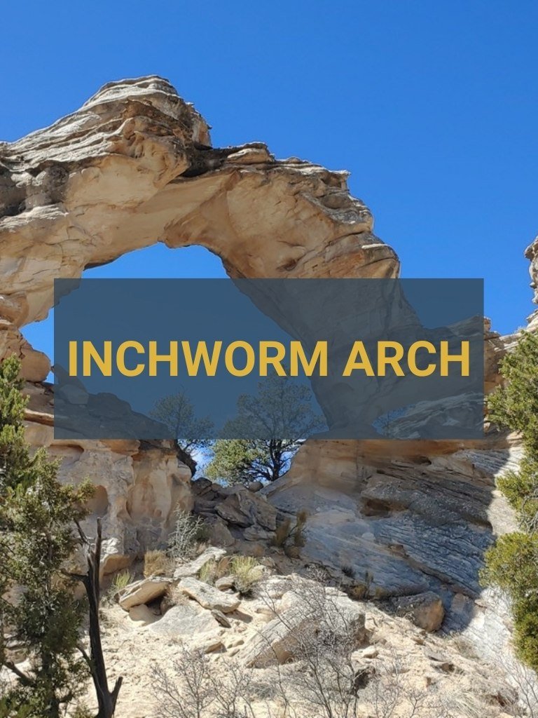 inchworm arch on an off-roading adventure